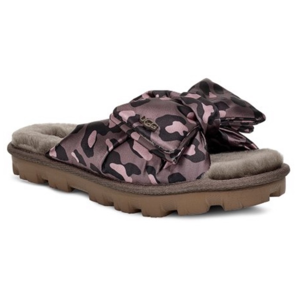 COPY - UGG Lushette Puffer Genuine Shearling Slide